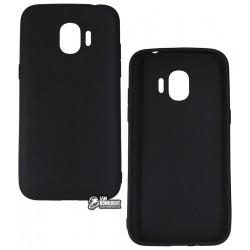 Чехол для Samsung J250 Galaxy J2 (2018), Joy, силиконовый, матовый, черный