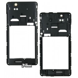 Задня панель корпусу для Fly IQ4491 Quad ERA Life 3, чорна, original, #X4030F0021 Задня панель корпусу для Fly IQ4491 Quad ERA Life 3, чорна, original, #X4030F0021