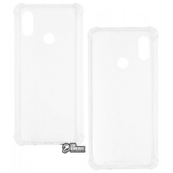 Чехол для Xiaomi Mi8, Crashproof, силикон+пластика, прозрачный