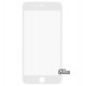 Захисне скло для iPhone 6 Plus, iPhone 6s Plus, Remax Gener 3D Full cover Curved edge, білий колір