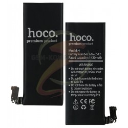 Акумулятор Hoco для iPhone 4, Li-ion, 3,7 В, 1420 мАч, # 616-0513 Акумулятор Hoco для iPhone 4, Li-ion, 3,7 В, 1420 мАч, # 616-0513