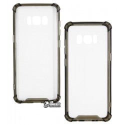 Чехол для Samsung G950F Galaxy S8, Crashproof, силикон+пластика, черный