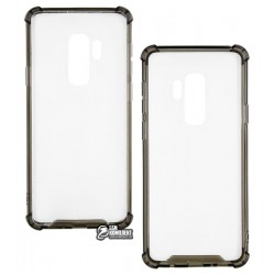 Чехол для Samsung G965F Galaxy S9 Plus, Crashproof, силикон+пластика, черный