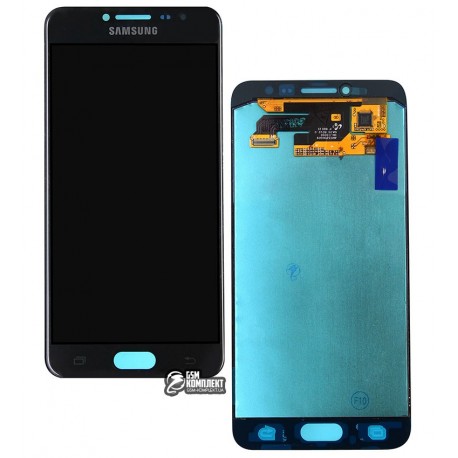 Дисплей для Samsung C5000 Galaxy C5, чорний, з сенсорним екраном (дисплейний модуль),original (PRC)