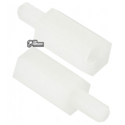 Стойка пластиковая гайка-винт 3х10х6