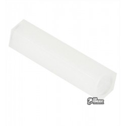 Стойка пластиковая гайка-гайка 3х20