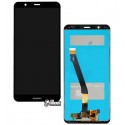 Дисплей для Huawei Enjoy 7s, P Smart, чорний, з тачскріном, High quality, FIG-L31 / FIG-LX1