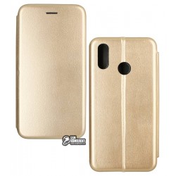 Чехол для Huawei P20 Lite/Nova 3E, Fashion, книжка, золото