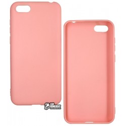 Чехол для Huawei Y5 (2018), Smtt, силиконовый, розовый