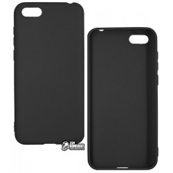 Чехол для Huawei Y5 (2018), Joy, силиконовый, матовый, черный