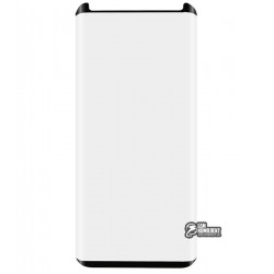 Закаленное защитное стекло 4D Glass для Samsung G935 Galaxy S8, 0,26 мм 9H, 3D черное