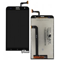 Дисплей для Asus ZenFone 2 Laser (ZE550KL), чорний, з сенсорним екраном (дисплейний модуль)