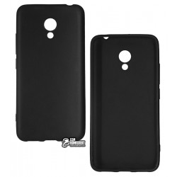Чехол для Meizu M3, M3s, M3 mini, Joy, силиконовый, матовый, черный