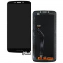 Дисплей для Motorola XT1924 Moto E5 Plus, чорний, з сенсорним екраном (дисплейний модуль), China quality