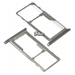 Держатель SIM-карты для Meizu M3S, серый