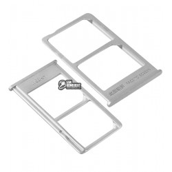 Держатель SIM-карты для Xiaomi Mi5S plus, серебристый