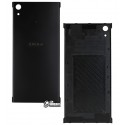 Задняя панель корпуса для Sony G3212 Xperia XA1 Ultra Dual, G3221 Xperia XA1 Ultra, G3223 Xperia XA1 Ultra, G3226 Xperia XA1 Ultra Dual, черная