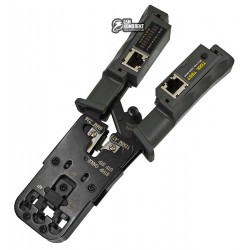 Инструмент HT-022 для обжима 8p8c, 6p6c, 4p4c, тестер кабельный, 2в1