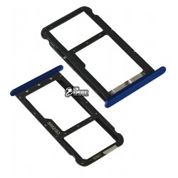 Держатель SIM-карты для Meizu M5C, синий