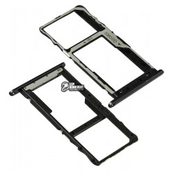 Держатель SIM-карты для Meizu M6S, черный