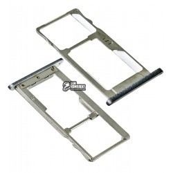 Держатель SIM-карты для Meizu M2 note, темно-серый