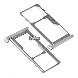 Держатель SIM-карты для Meizu M5, серый