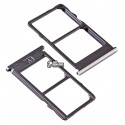 Тримач SIM-карти для Meizu Pro 7, сірий колір