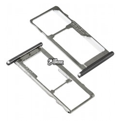 Держатель SIM-карты для Meizu M5 note, серый