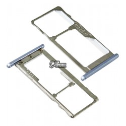 Держатель SIM-карты для Meizu M5 note, синий