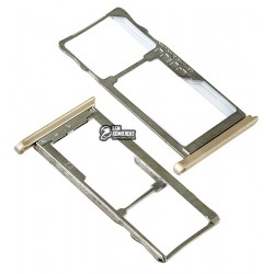 Держатель SIM-карты для Meizu M5S, золотистый