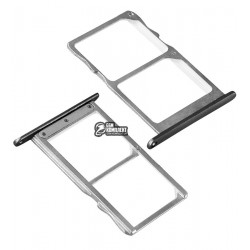 Держатель SIM-карты для Meizu Pro 6, черный