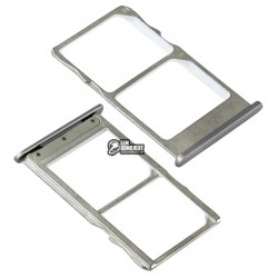 Держатель SIM-карты для Meizu MX6, серый