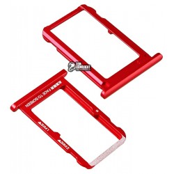 Держатель SIM-карты для Xiaomi Mi 6X/Mi A2, красный