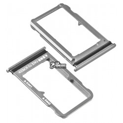 Держатель SIM-карты для Xiaomi Mi8, серебристый