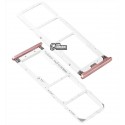 Держатель SIM-карты Xiaomi Mi A2 Lite, Redmi 6 Pro, розовый