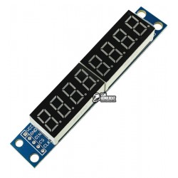 Модуль из восьми семисегментных индикаторов на MAX7219 для Arduino