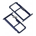 Держатель SIM-карты для Huawei Honor 8, FRD-L09/FRD-L19, c держателем MMC, синий