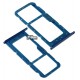 Держатель SIM-карты для Huawei Honor 9 lite, c держателем MMC, синий