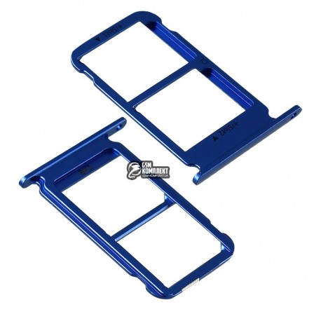 Держатель SIM-карты для Huawei Honor 10, синий