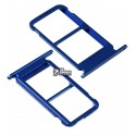 Тримач SIM-карти для Huawei Honor 10, COL-L29, синій колір