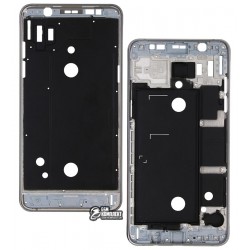 Рамка крепления дисплея для Samsung J510F Galaxy J5 (2016), серебристая