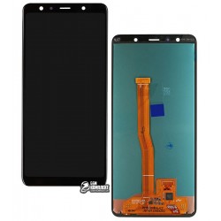 Дисплей для Samsung A750 Galaxy A7 (2018), черный, с тачскрином, оригинал, (GH96-12078A), original glass Дисплей для Samsung A750 Galaxy A7 (2018), черный, с тачскрином, оригинал, (GH96-12078A), original glass