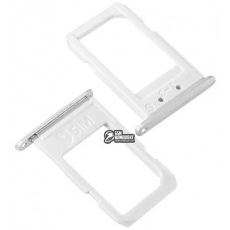 Держатель SIM-карты для Samsung G928F Galaxy S6 EDGE Plus, белый