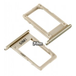 Держатель SIM-карты для Samsung A600F Dual Galaxy A6 (2018), золотистый, SIM2, dual SIM