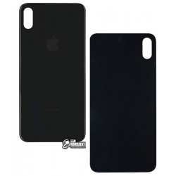 Задняя панель корпуса для Apple iPhone XS Max, черная Задняя панель корпуса для Apple iPhone XS Max, черная