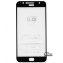 Закаленное защитное стекло для Motorola XT1805 Moto G5s Plus, 3D Glass, 0.26 мм 9H, черное
