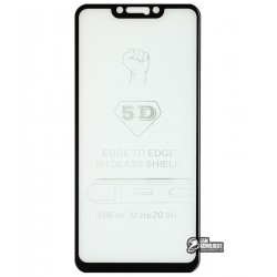 Закаленное защитное стекло для Huawei P Smart Plus, Nova 3i, 3D Glass, 0,26 мм 9H, черное Закаленное защитное стекло для Huawei P Smart Plus, Nova 3i, 3D Glass, 0,26 мм 9H, черное