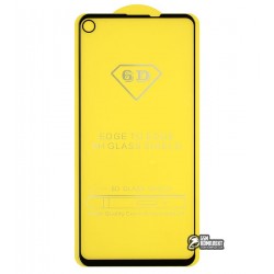 Закаленное защитное стекло для Samsung G8870 Galaxy A8s (2018), 0,26 мм 9H, 2.5D, Full Glue, черное