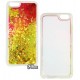 Чехол для iPhone 6 Plus, iPhone 6S Plus, Stardust, силикон+пластик, с блестками, Green