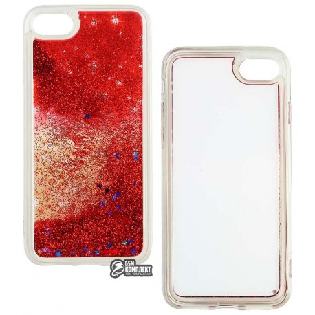 Чехол для iPhone 7, iPhone 8, Stardust, силикон+пластик, с блестками